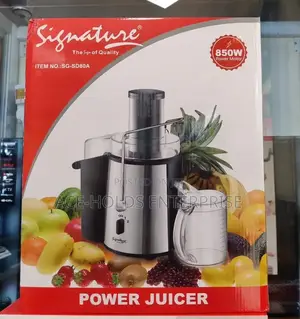 Signature Power Juicer 850watts - Stainless