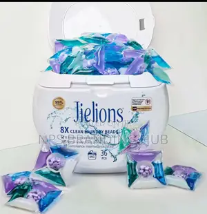 36 Large Laundry Detergent Pods for Deep Cleaning (Cn