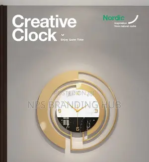 Decorative Wall Clock. Size 45*45cms (Cn