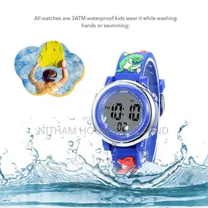 Waterproof Kids Watch With Calendars Digital Display