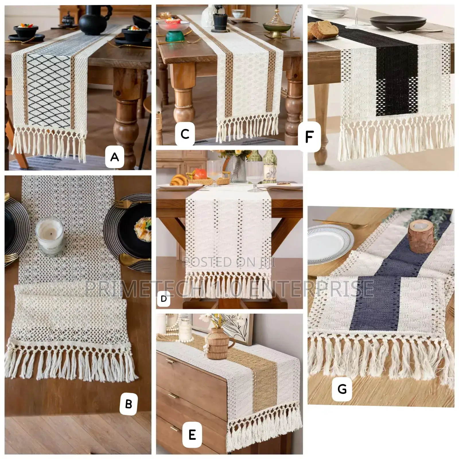 30*240cm Bohemian Table Runners