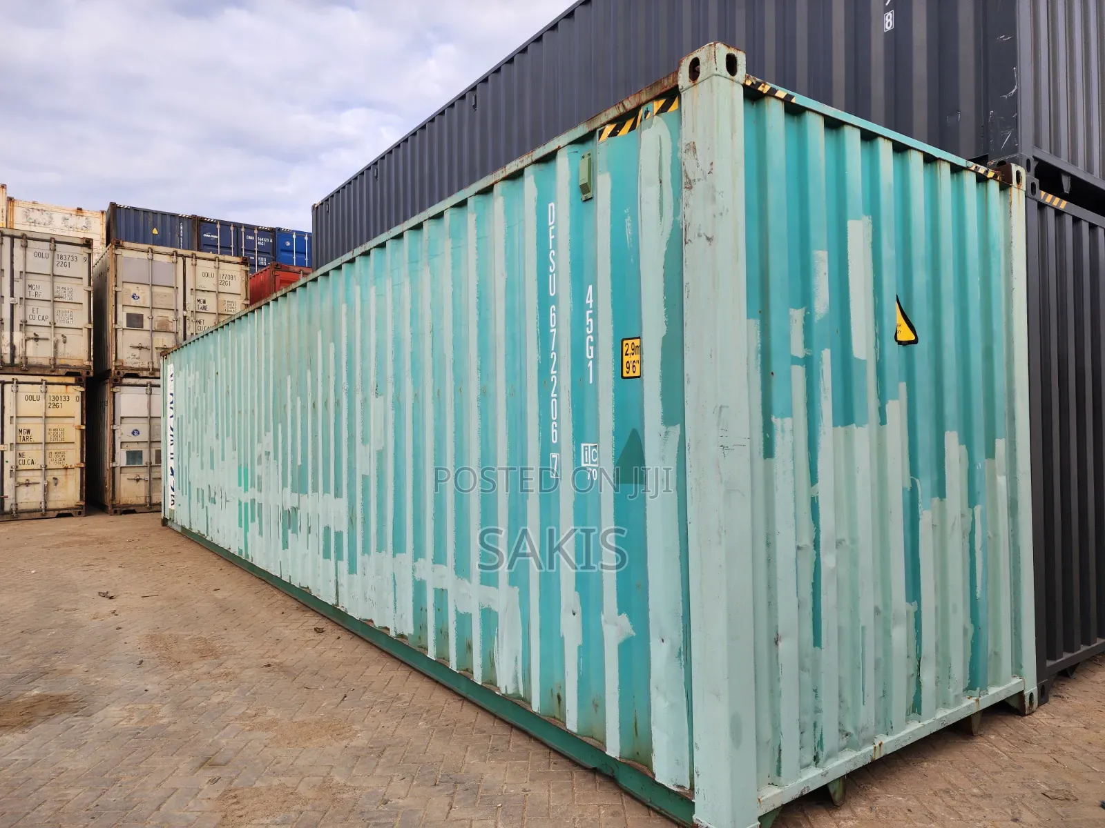 Premium Body 40ft High Cube Containers in Stock!