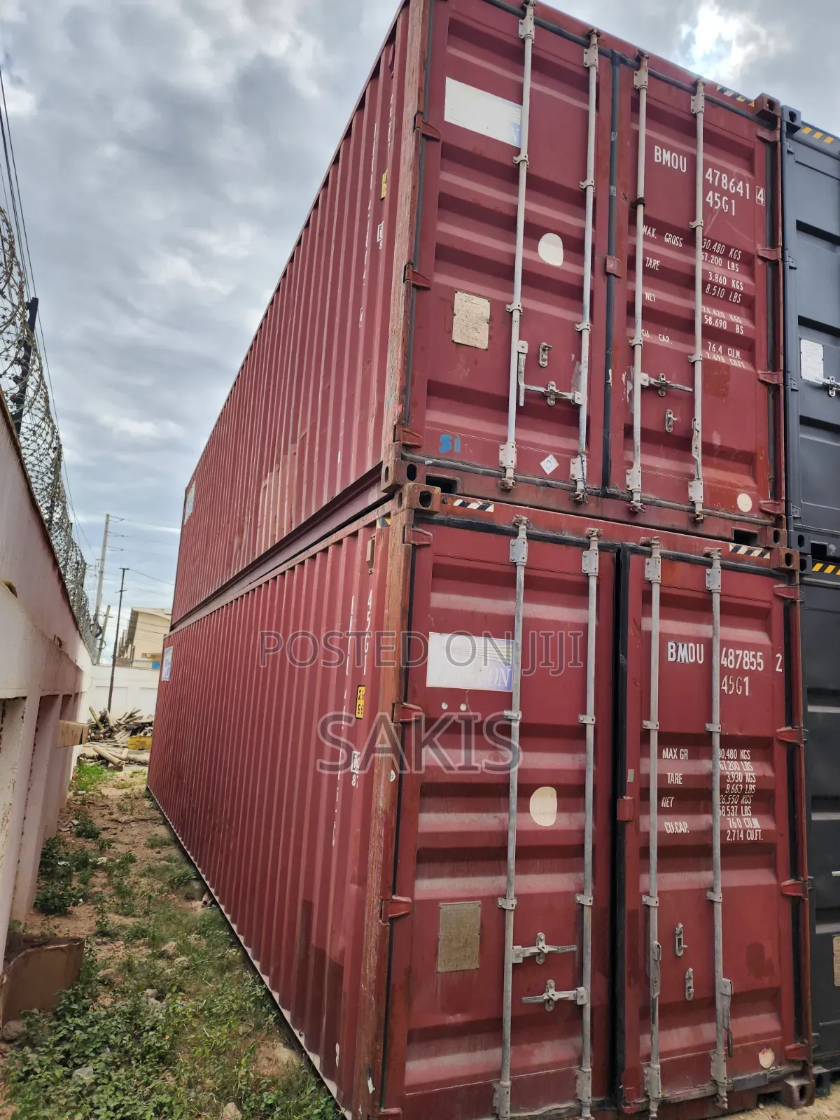 As-New 40-Foot High Cube Containers Ready Now!
