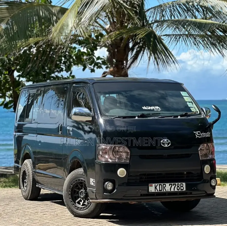Toyota Regius 2018 Black