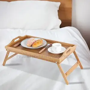 Foldable Bamboo Bedroom Breakfast Tray