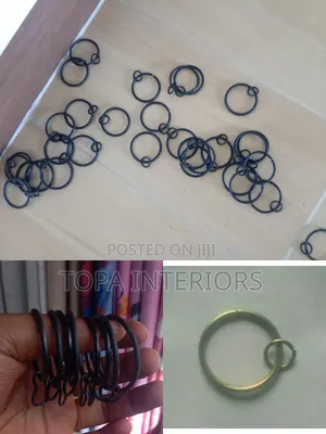Circular Metallic Curtain Rings