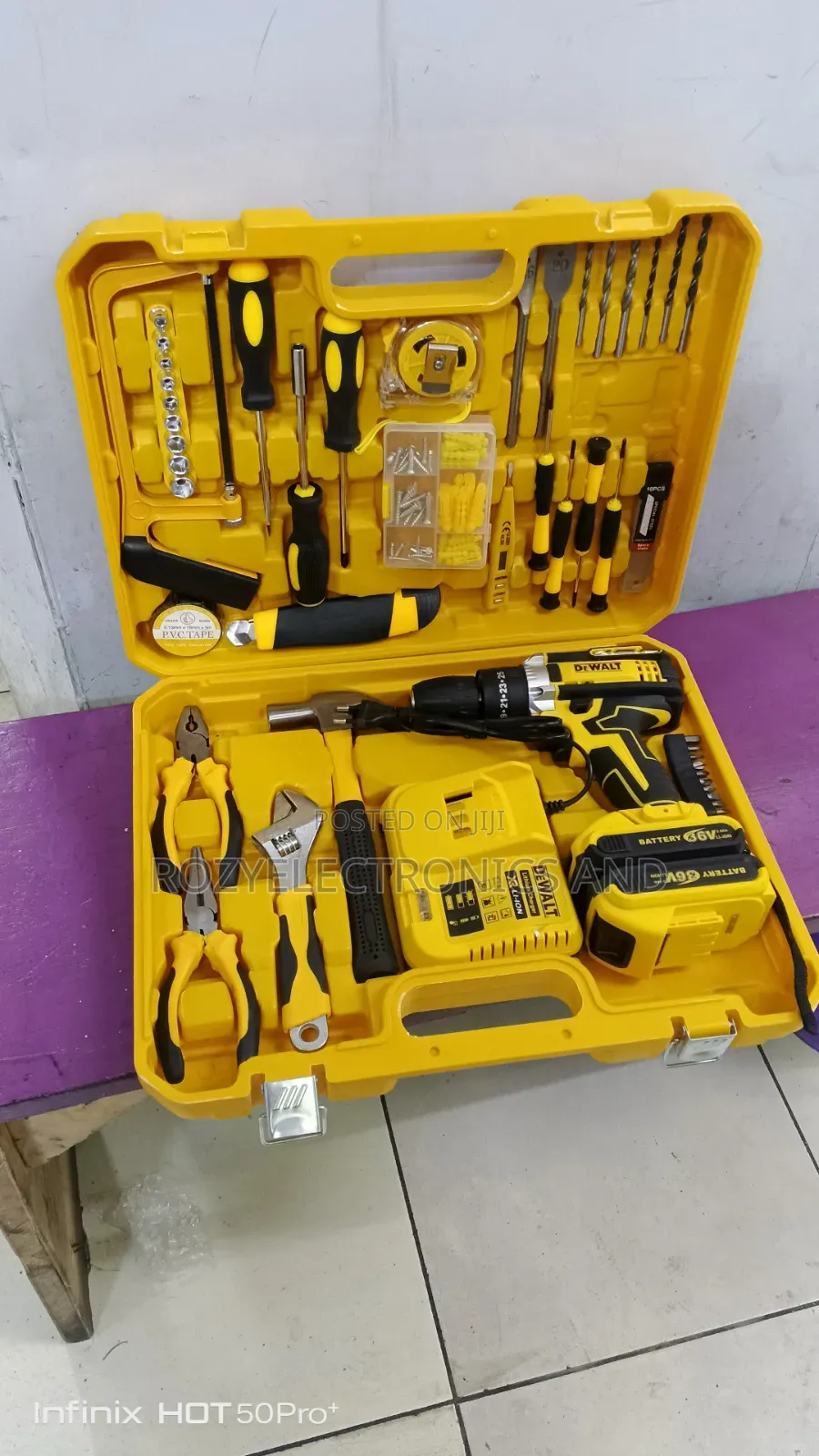 Dewalt Cordless Drill 36v Tool Set
