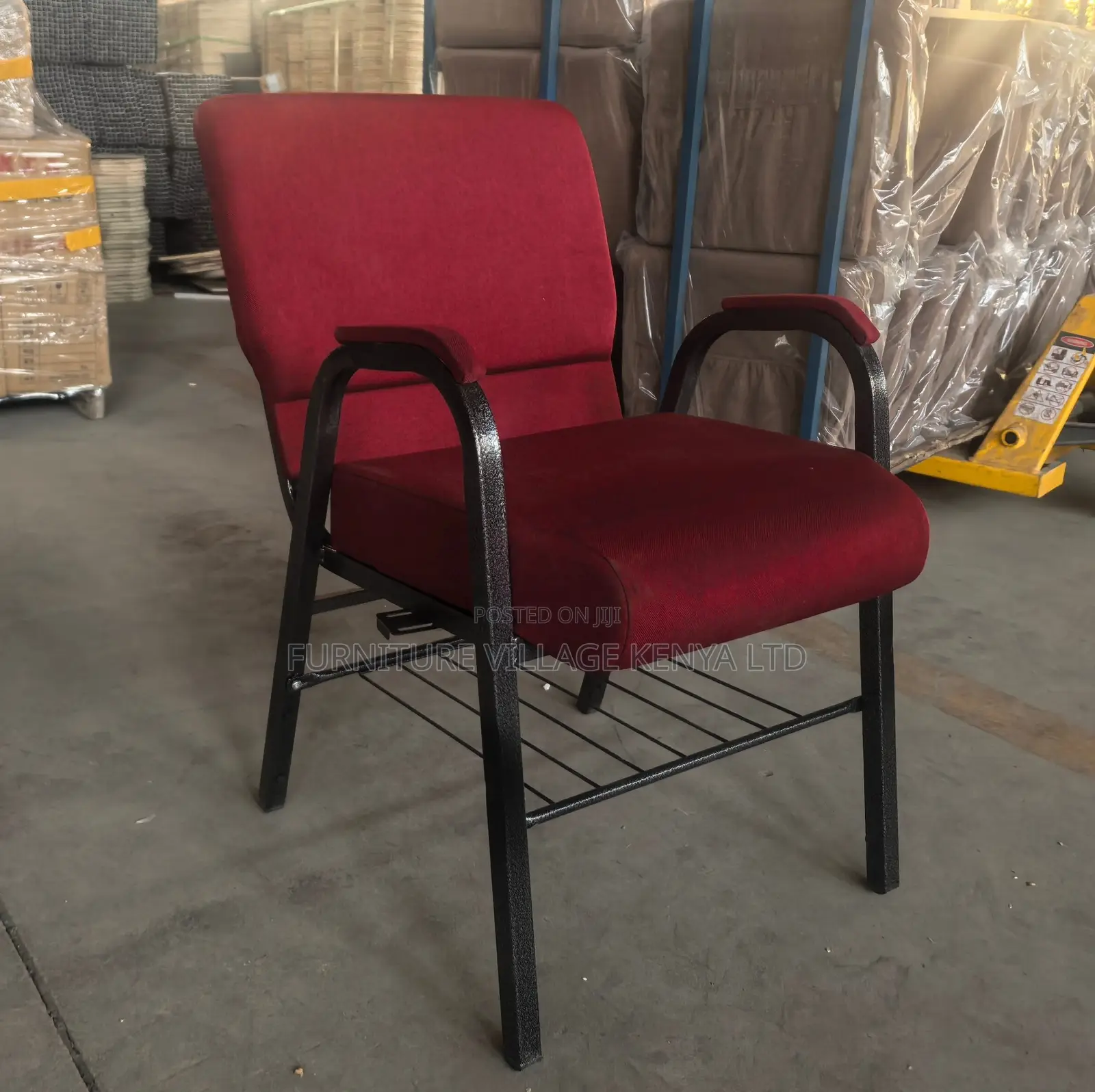 High Density Fabric Conference Seat