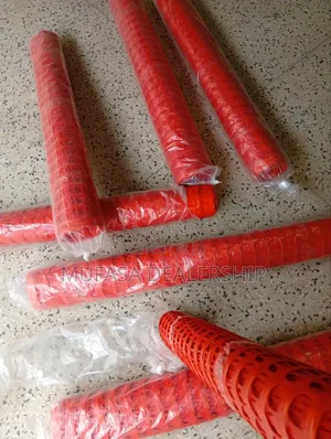 High-visible Orange Barrier Net