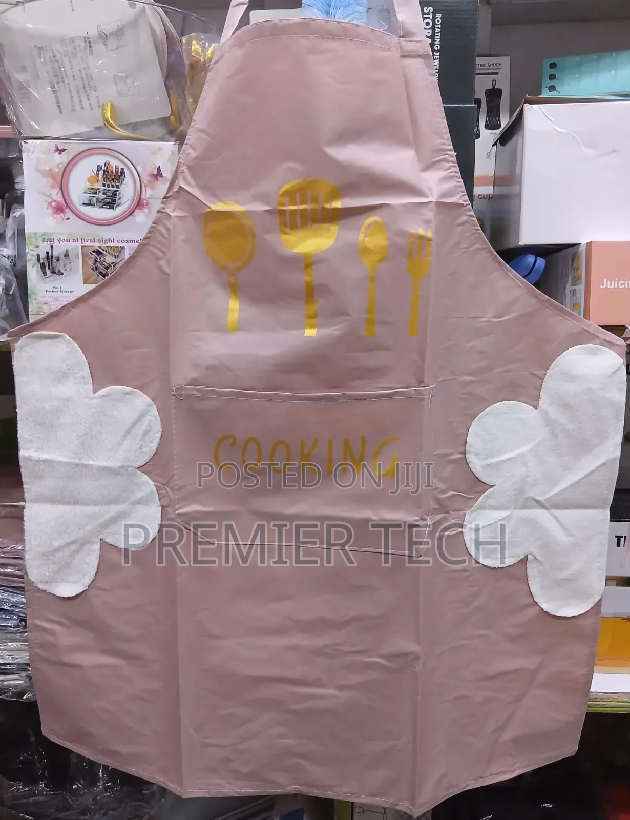 Hand-Wiping Kitchen Cooking Apron//Oil-Proof