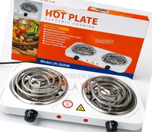 3 Pin Double Hot Plate Electric Coil Cooker