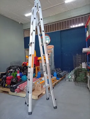 Foldable Multi-Position Aluminum Ladder 4×6