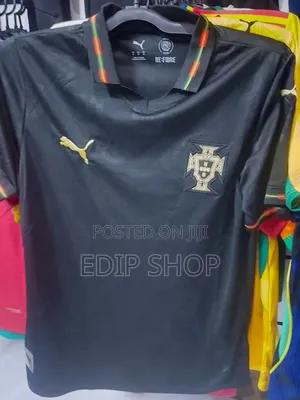 World Cup 2026 Portugal Black Jersey