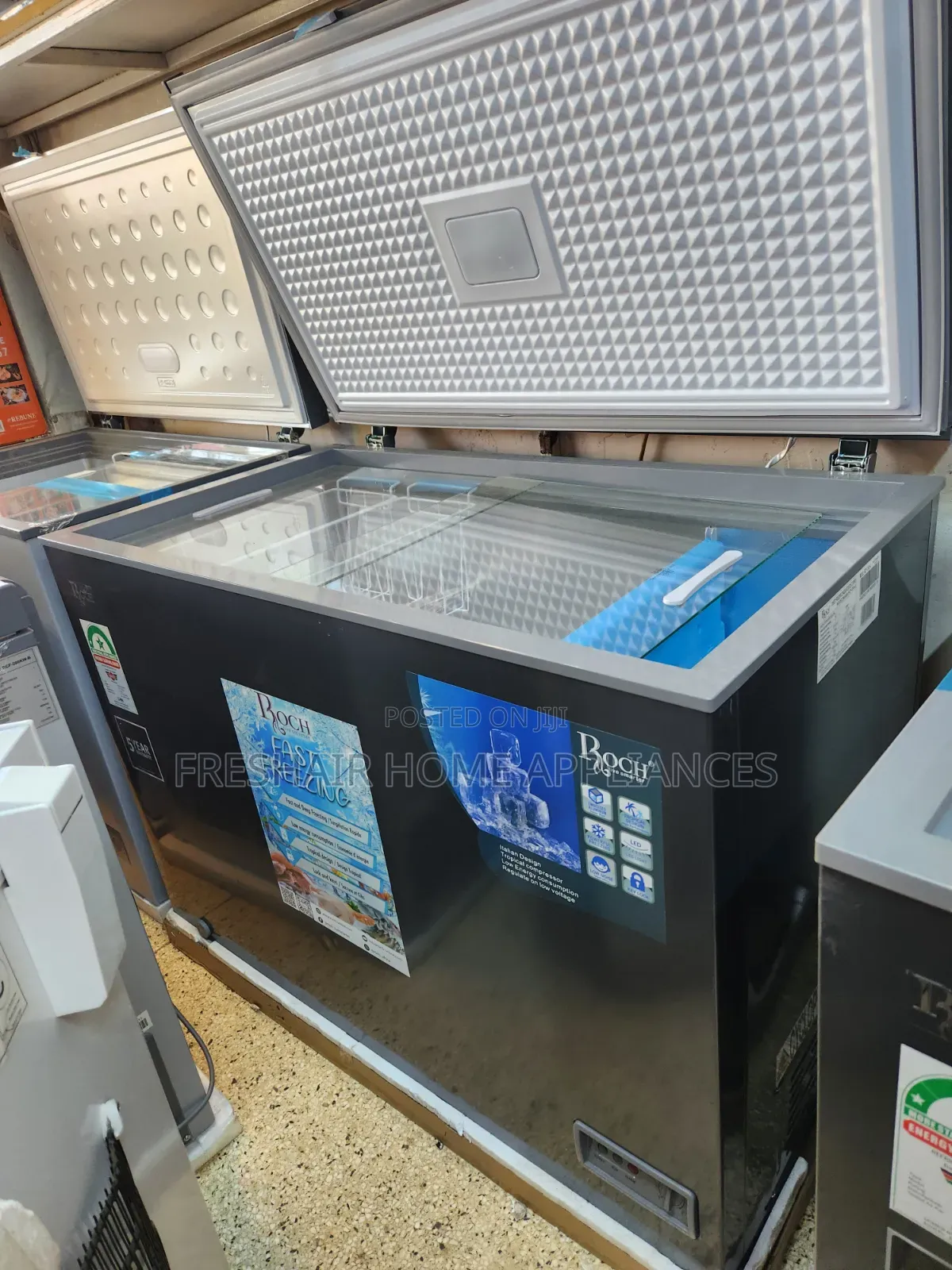 300litres New Roch Powerful Deep Freezer