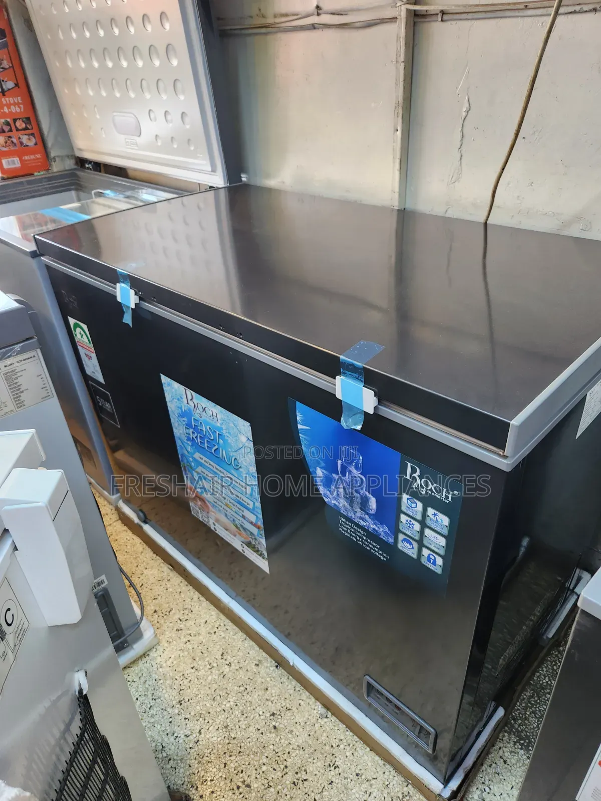 300litres New Roch Powerful Deep Freezer