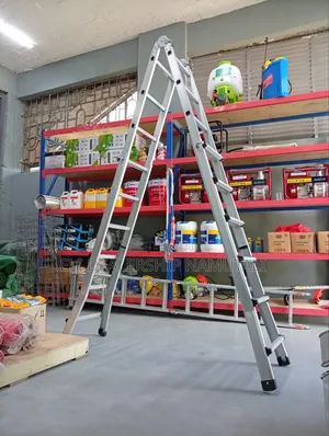 Heavy Duty Multipurpose Giant Ladder 4x6 Steps Aluminum Ladder