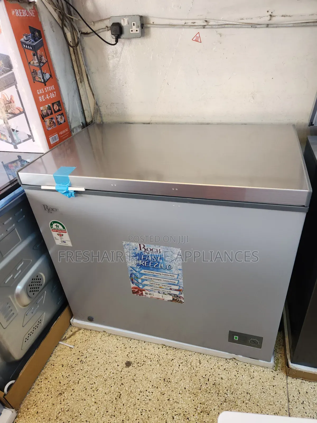 250litres Silver New Deep Freezer