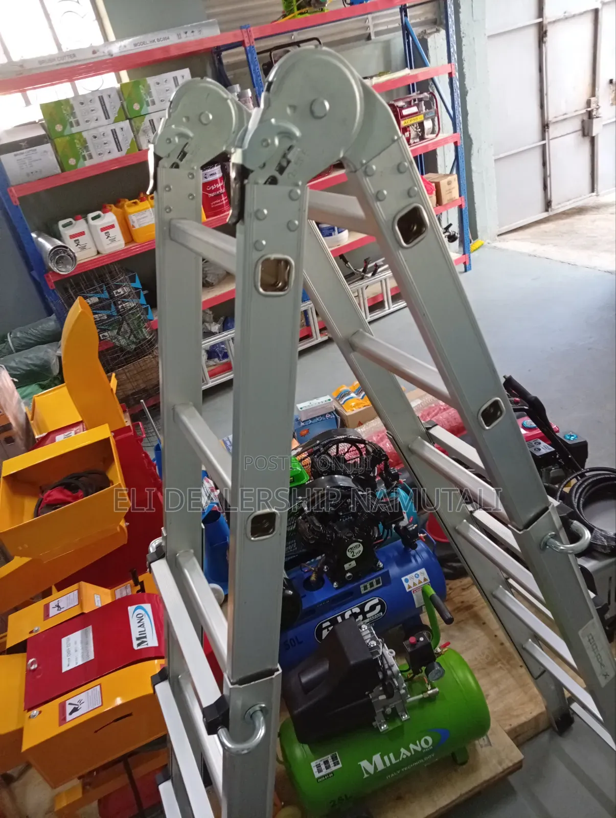 Premium Aluminum Multipurpose Ladder Model 606