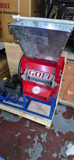 Coffee Pulper Machine With 3 Hp Copper Motor, Model: Golf.