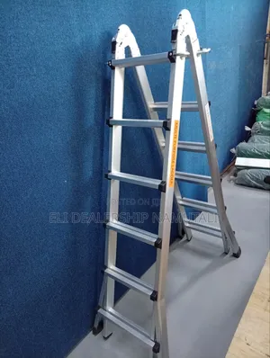 4×6 Steps Multipurpose Extension Ladder With Secure Locking System