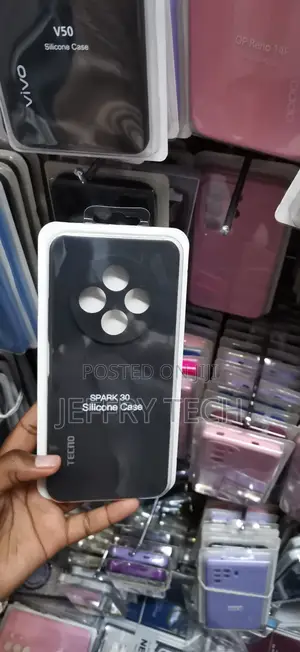 Tecno Spark 30 Quad-Ring Circular Camera Module Layout Cover