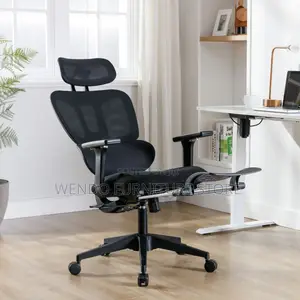 Office Chairs; Multi Upgrade Executive Office Seat With Footrest
