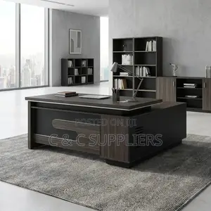 Imported L-Shaped Executive Desk-180cm