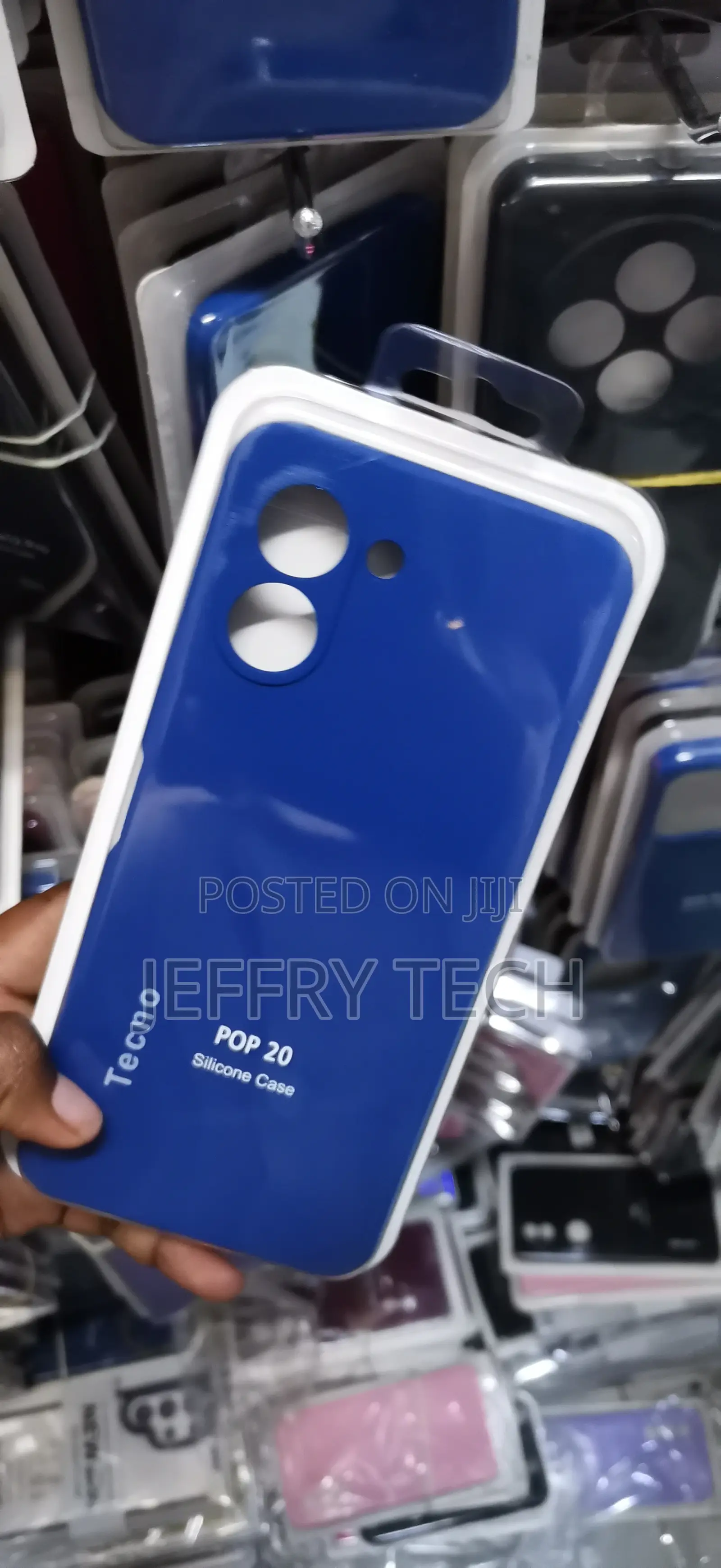 Tecno Pop 20 Two-Hole Camera Cutout Cover