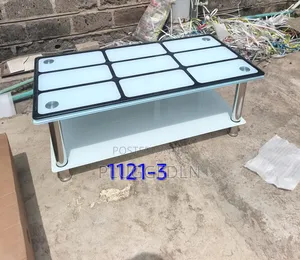Modern Glass Coffee Table .