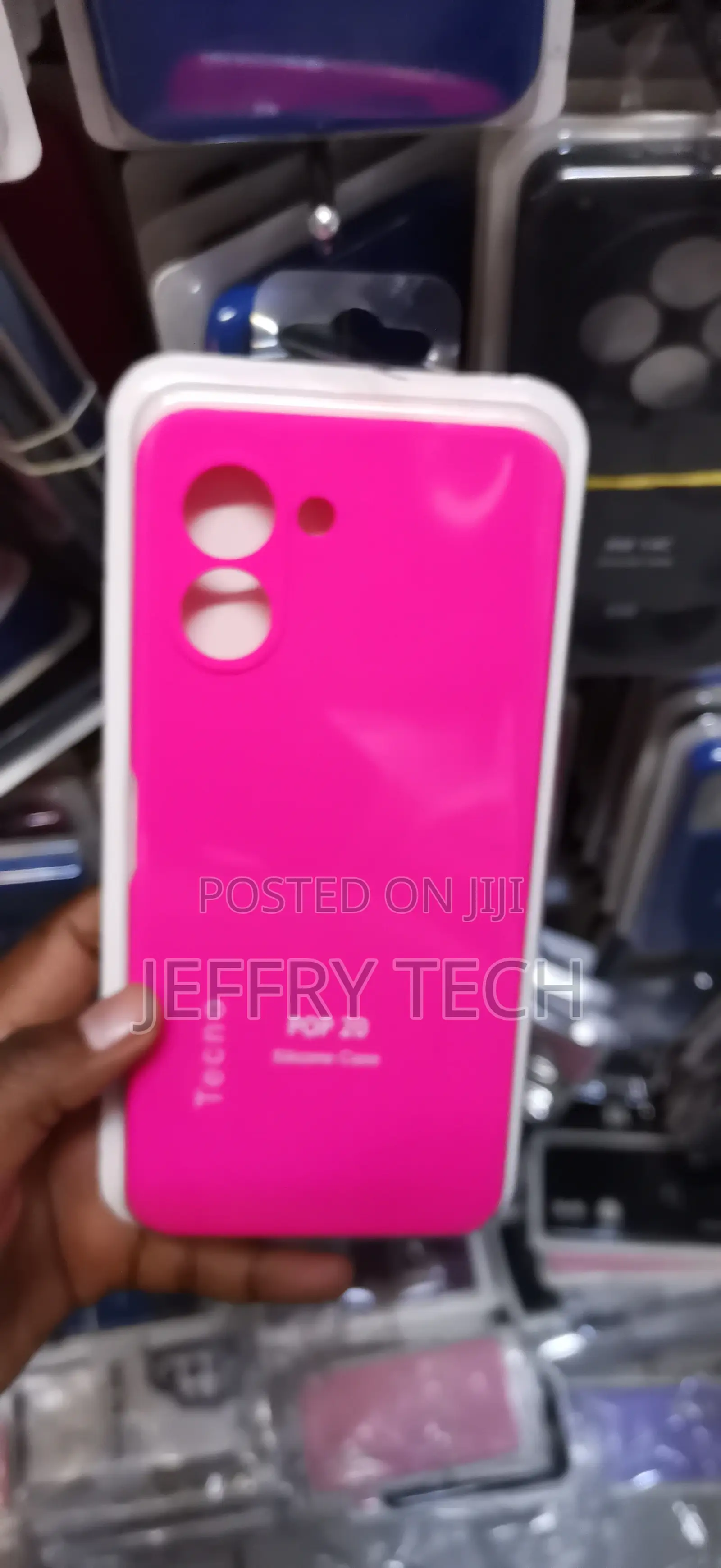 Tecno Pop 20 Soft-Shell Case