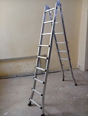 Aluminum Multi-Purpose Ladder 4x6 | Extension a-Frame Ladder