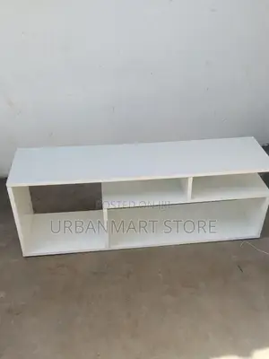 Mexico Modern Tv Cabinet With Storage Shelves – White