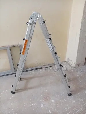 Heavy Duty 4x6 Folding Ladder | Professional Aluminum Giant Ladder