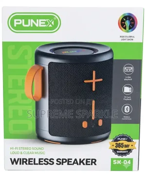 Punex Sk-04 Wireless Bluetooth Speaker.
