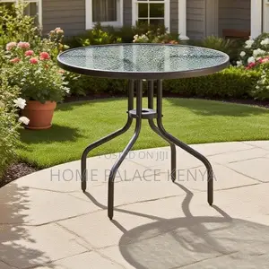 Coffee Table: Metallic Base Home Glass Table