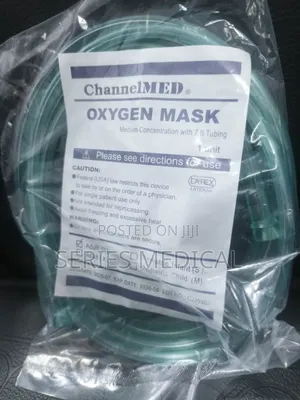 Oxygen Mask, Adult and Pediatric