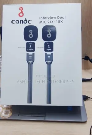 Pro Audio Candc Dual Wireless Lavalier Microphone