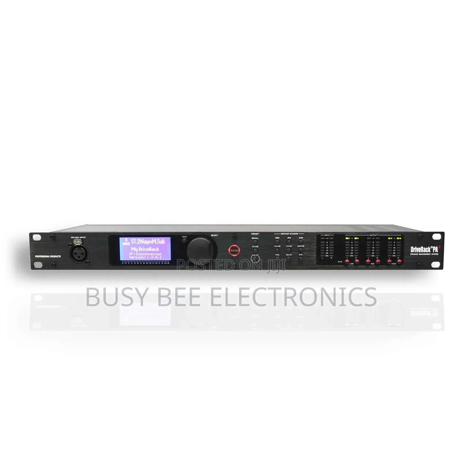 Pa2 Driverack 2 Input 6 Output Speaker Management System