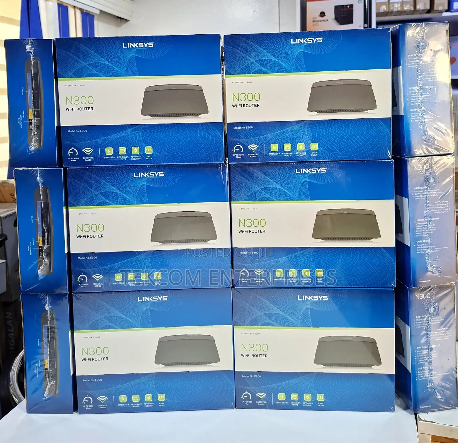 Linksys E900 Wireless Router N300