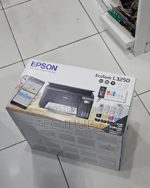 Epson Wireless Ink Tank Printer Ecotank L3250 for Home Office