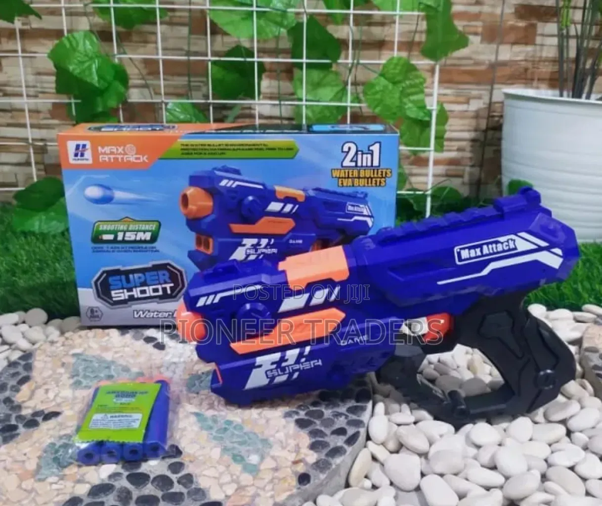 Blue Soft Shooting Gun