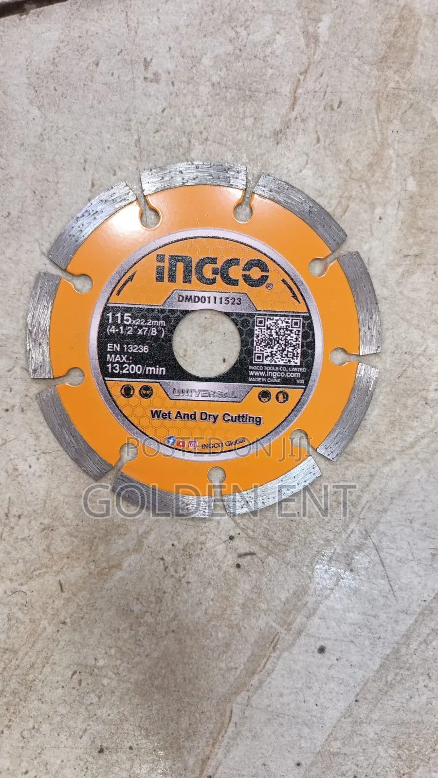 Ingco 7" Cutting Blade/Ingco Cutting Disc