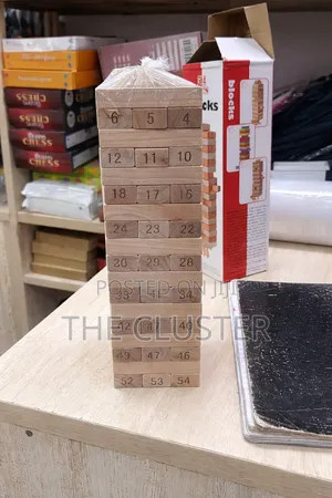54 Pc's Large Jenga Blocks