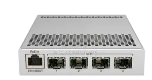 Mikrotik Crs305-1g-4s+In 5-Port Desktop 1 Ge Port 4 Sfp+ 10gbps Ports