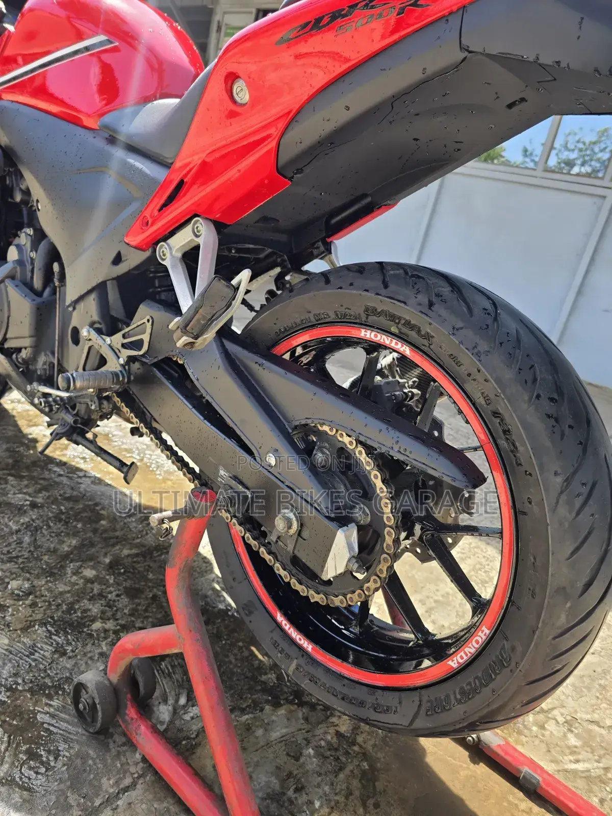 Honda CBR 2012 Red
