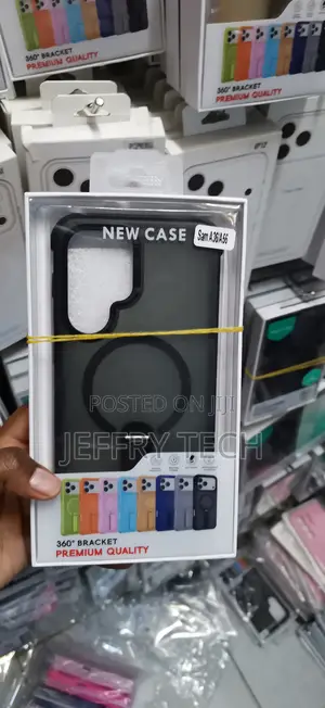 Samsung A36/A56, Fold-Out Metal Ring at the Bottom Cover