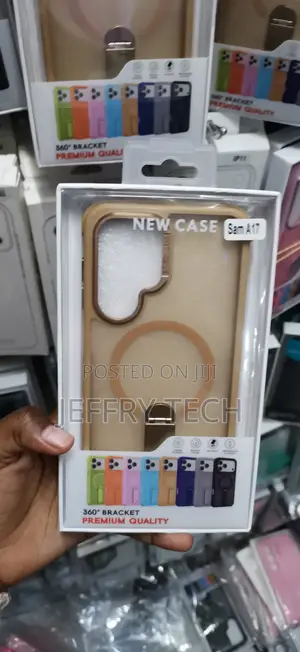 Samsung Galaxy A17 Premium Quality 360° Bracket Magnetic Case.