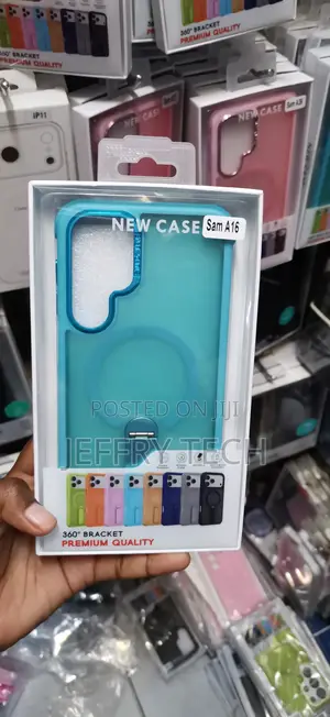 Samsung Galaxy A16 Attached Flip-Out Metal Loop Case