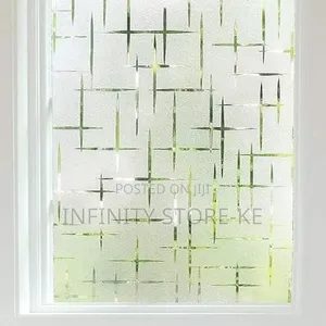 PVC Privacy Window Film Static Cling Sticker- 2m