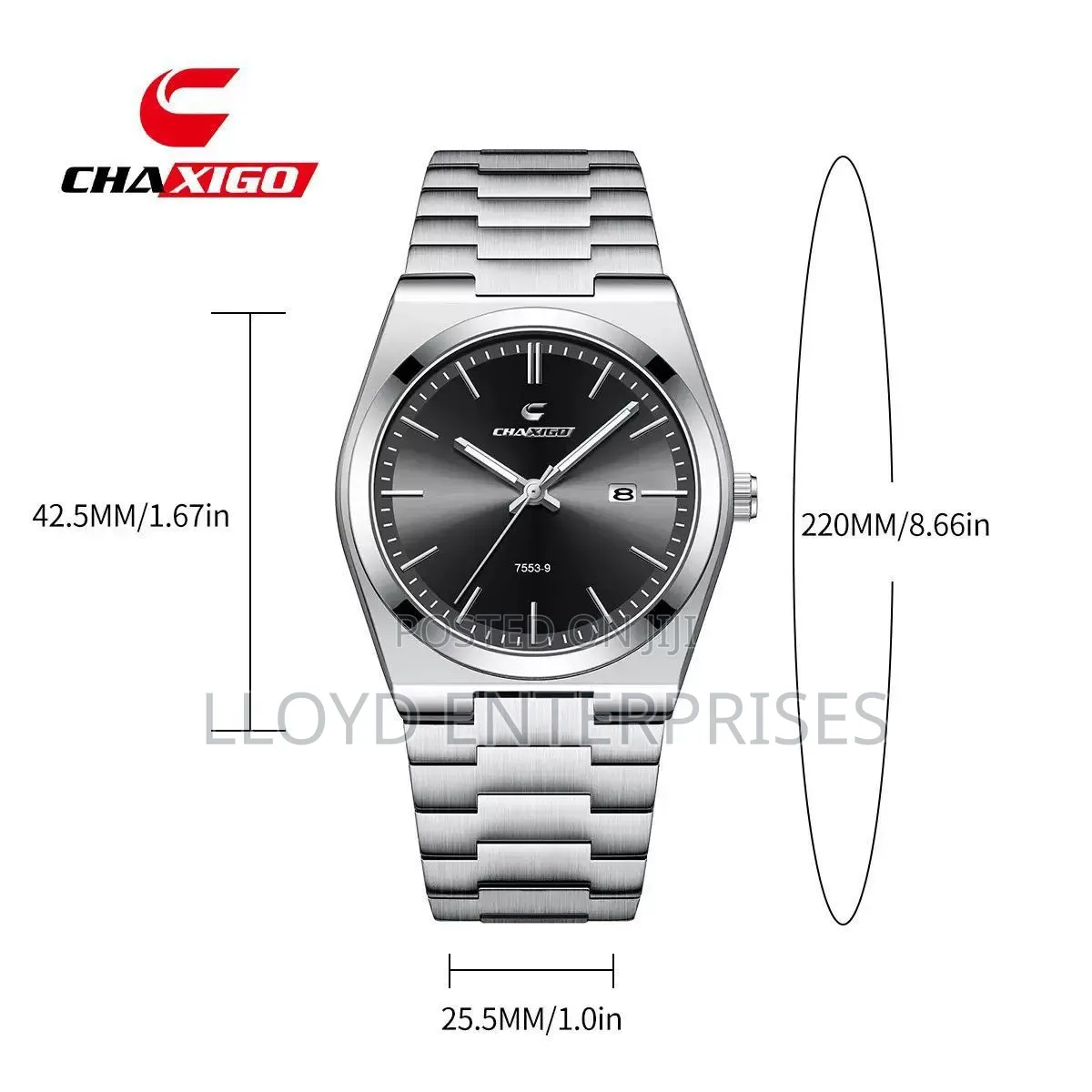 Chaxigo 7553 Minimalist Date Display